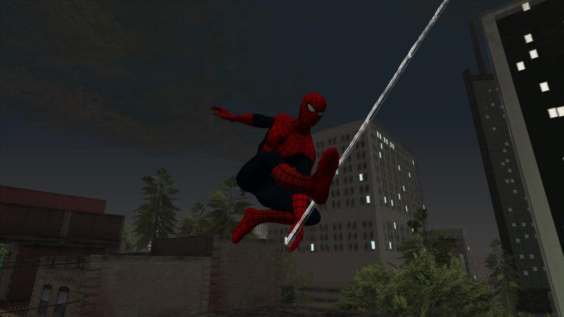 I saw a video of spiderman web of shadow with a tasm 1 skin mod