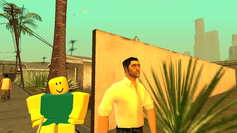 Roblox Noob v1 para GTA San Andreas