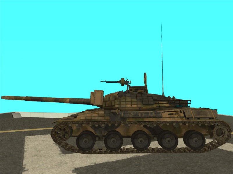 GTA San Andreas Jaguar Heavy Tank (AMX-30B2 BRENUS) from Mercenaries 2 ...