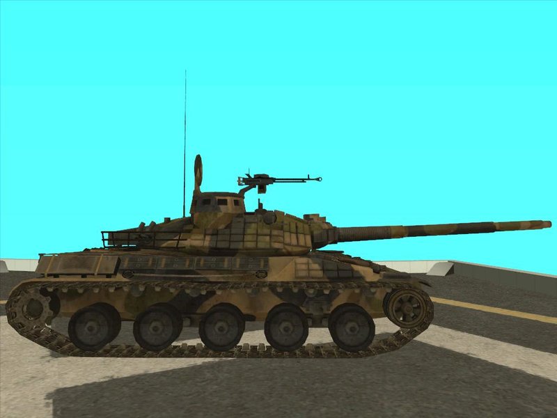 GTA San Andreas Jaguar Heavy Tank (AMX-30B2 BRENUS) from Mercenaries 2 ...