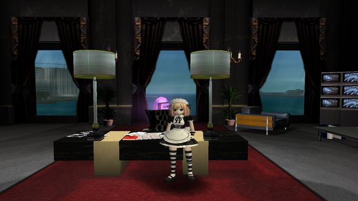 Rom (Maid) from Hyperdimension Neptunia