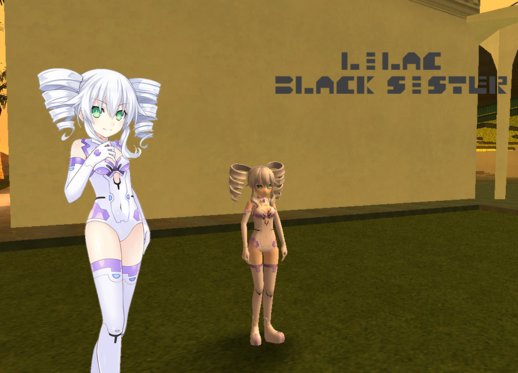 Lilac Black Sister (Custom Neptunia Skin)