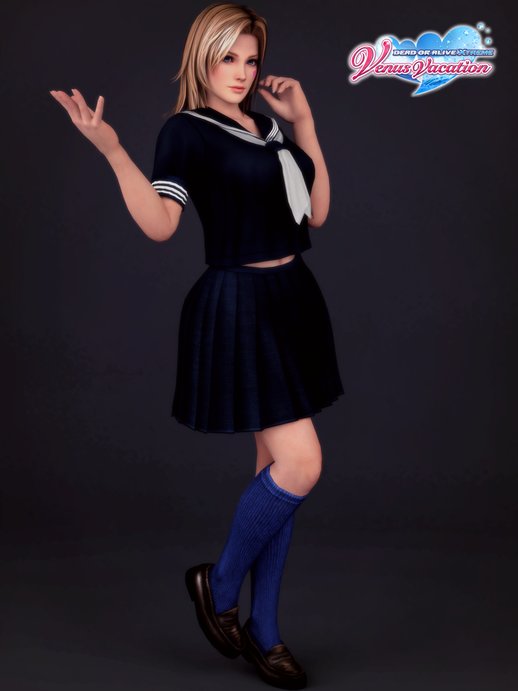 DOAXVV Tina - White Sailor Uniform