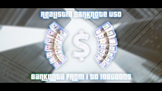 Realistic Banknote USD (AIO)