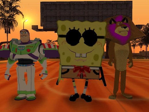 Buzz Utility Belt Sponebob Shade and Alex Circus the Lion