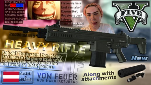 GTA V Vom Feuer Heavy Rifle [New GTAinside.com Release]