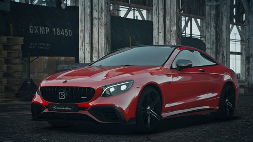 2018 Mercedes S63 Coupé Brabus [Add-On | Tuning]