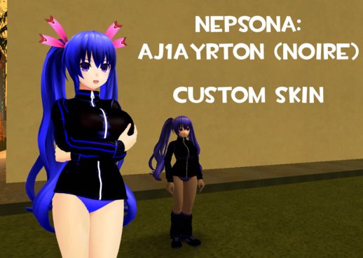 AJ1Ayrton (Noire) Custom Nepsona skin