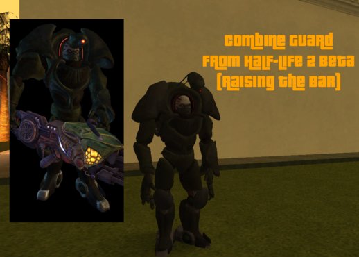 Combine Guard from Half-Life 2 Beta