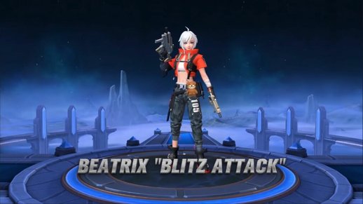 Beatrix Blitz Attack for San Andreas