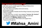 WOMAN, LIFE, FREEDOM t-shirt #MAHSA_AMINI