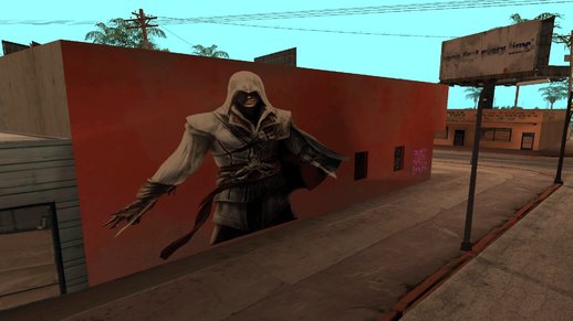 Ezio Auditore Murals