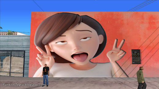 Elastigirl Mural From The Incredibles