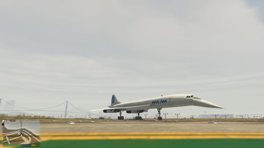 Pan Am livery for Aerospatiale-BAC Concorde