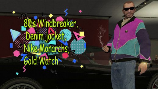 80's Niko: Jacket('s), Shoes + Gold Watch 2.0