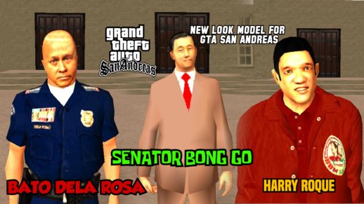 Bato, Bong Go and Harry Roque