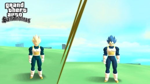 Pack - Vegeta (ASSJ) + Vegeta (SSGSSE) from DBXV2