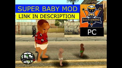 Super Baby Mod With Super Powers 