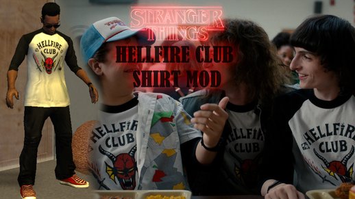 Stranger Things Hellfire Club Shirt