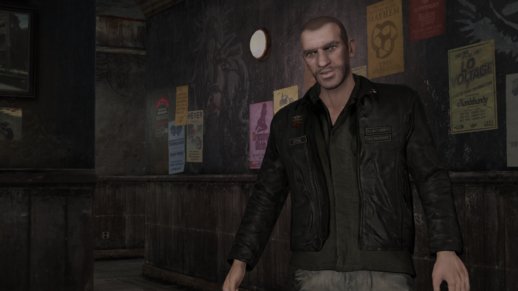 Niko Bellic Head for Johnny (Play as Niko in GTA TLAD)