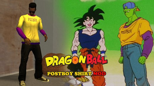 Dragon Ball POSTBOY Shirt Mod