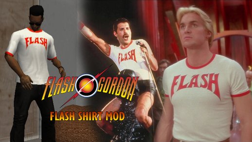 Flash Gordon Flash Shirt Mod