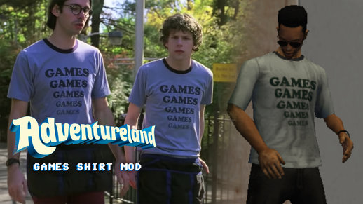 Adventureland Games Shirt Mod