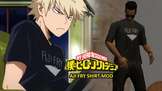 My Hero Academia AJI FRY Shirt Mod
