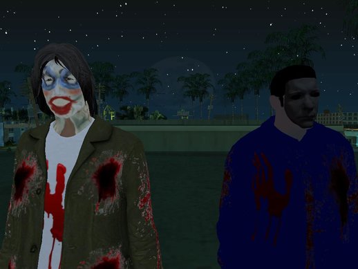 New Michael Myers and Leatherface Skin Mod GTA SA