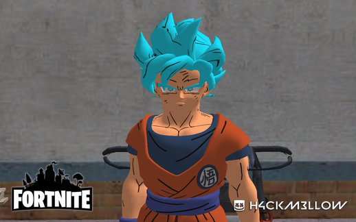 Fortnite Son Goku SSJBlue