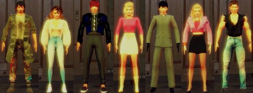 Average Peds (VCS Style) pack 29