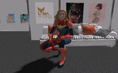 Fortnite Captain Marvel Custom Brie Larson