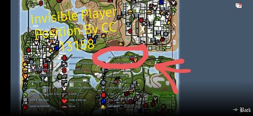 Invisible Player Position Mod for Mobile