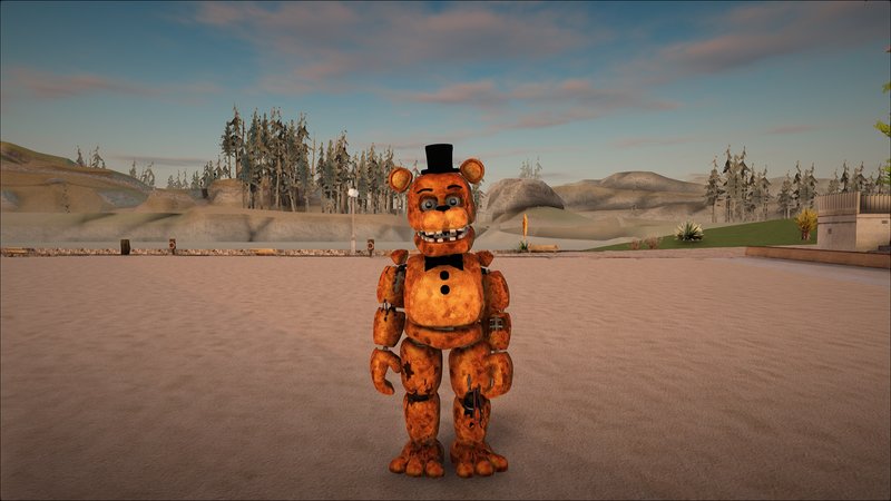 Withered Freddy (FNAF 2) for GTA San Andreas