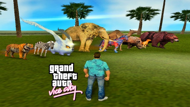 GTA Vice City Animal mod for GTA Vice City Mod 