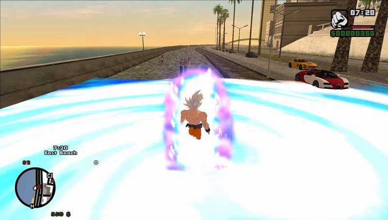 GTA San Andreas Goku Ultra Instinto Mod + Goku vs Jiren Mod 