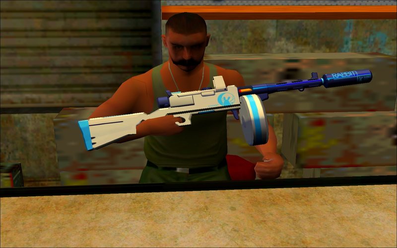 GTA San Andreas [SA] Rabbit-31 Short Type Submachine Gun Mod ...