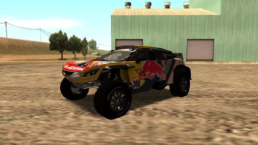 Peugeot 3008 DKR Red Bull Dakar
