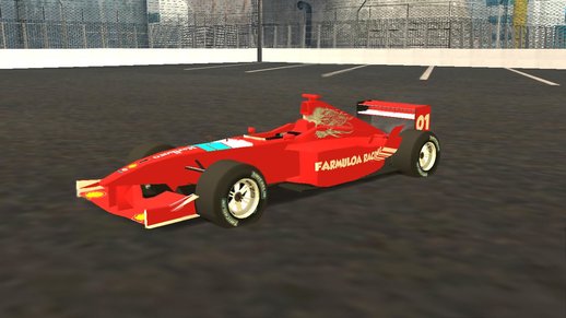 Fictional Ferrari F1 Car