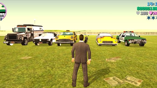 GTA VCS Vehicles Pack Mod For Android