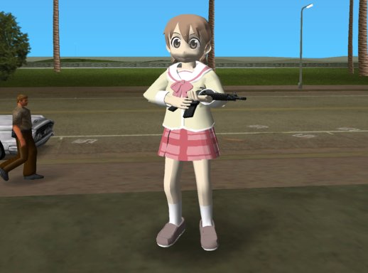 Yuuko Aoi from Nichijou