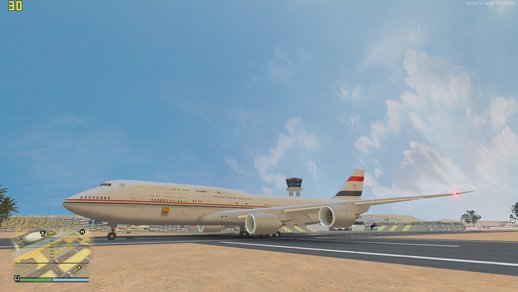 Egyptian Presidential Plane Boeing 747-8i_V.1