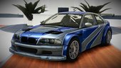 BMW M3 GTR E46 NFS MW