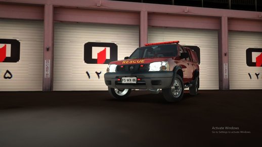 Nissan Terrano Fire Department Utility