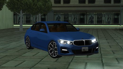 2019 BMW M340i Lowpoly