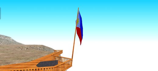 Philippines Flag Mount Chiliad for Mobile 