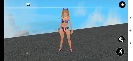 Caroline in Bikini for Mobile