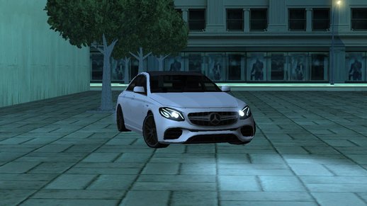 2018 Mercedes Benz E63 AMG Lowpoly