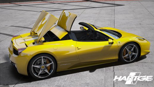 2010 Ferrari 458 Spider [Add-On | Animated Roof]
