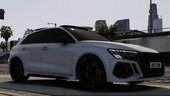 Audi RS3 Sportback 8Y 2022 [Add-On / FiveM | VehFuncs | Panoramic Sunroof]
